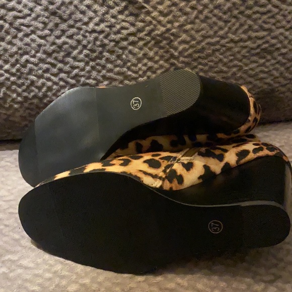 Leopard wedge boot - Picture 6 of 6